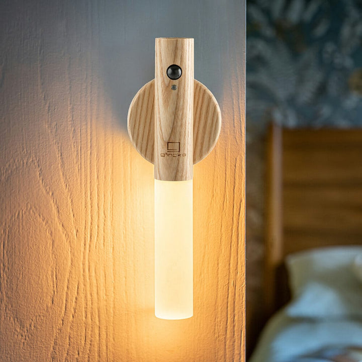 GINGKO Smart Baton Motion Sensor Light, Natural White Ash