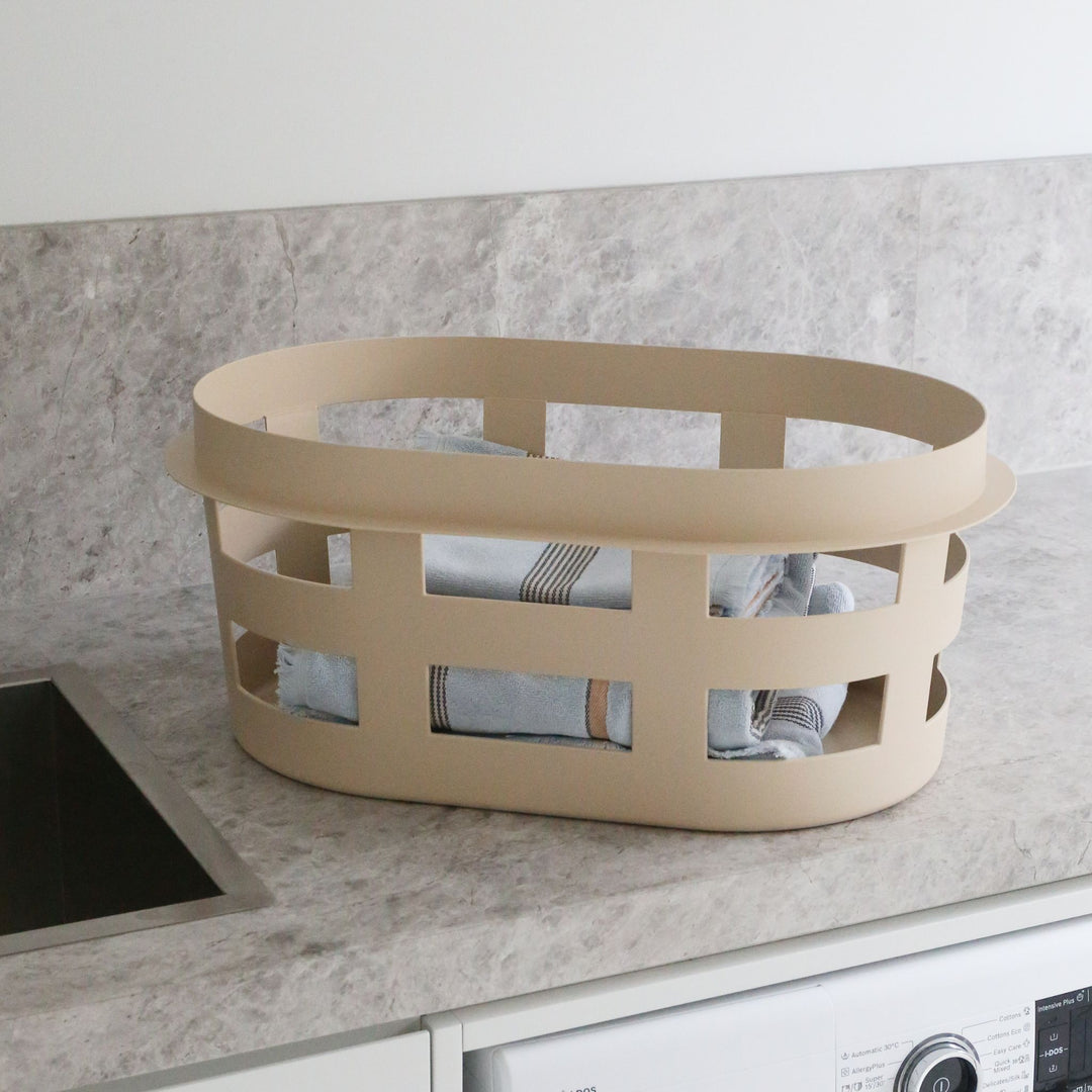 HAY Washing Laundry Basket, Nougat