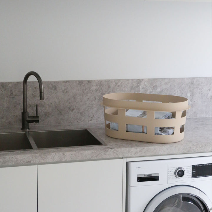 HAY Washing Laundry Basket, Nougat