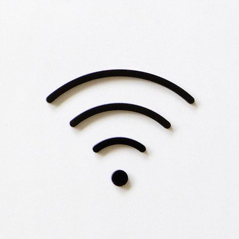 MOHEIM Wi-Fi Sign Black