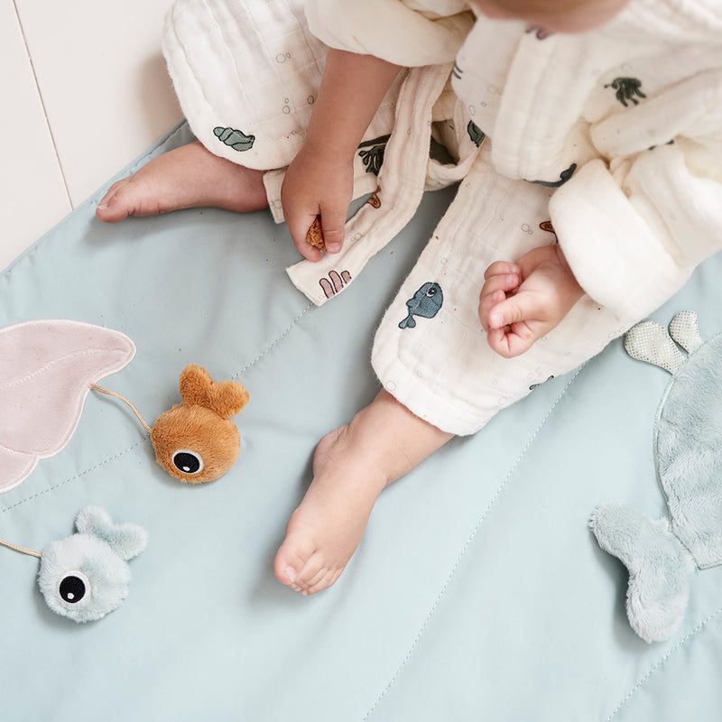 PRE-ORDER | DONE BY DEER Sensory Play Mat, Sea Friends, Colour Mix