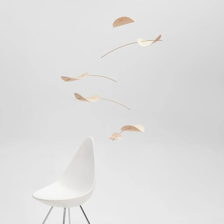 FLENSTED HANGING ART Drifting Clouds Mobile, L, Nature
