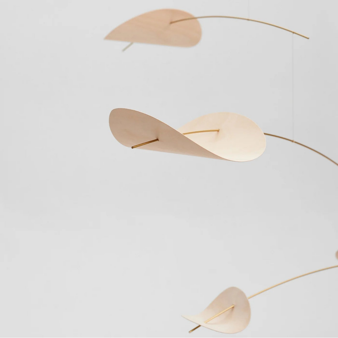 FLENSTED HANGING ART Drifting Clouds Mobile, L, Nature