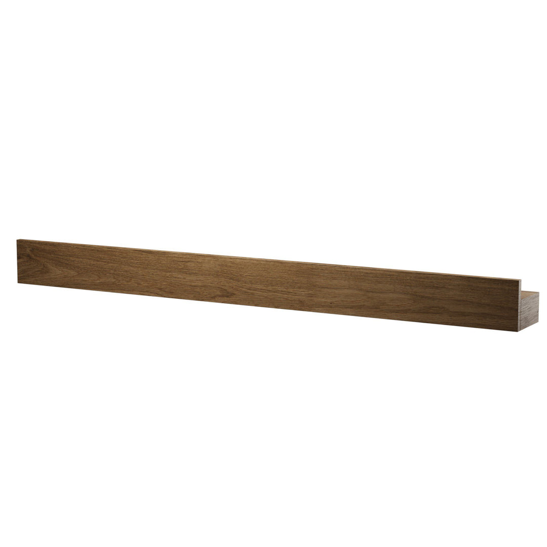EKTA LIVING Magnetic Shelf/Knife Rack, Smoked Oak - 2 Sizes