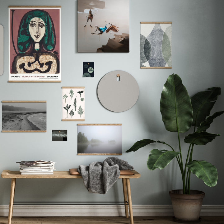 PRE-ORDER | EKTA LIVING Mirror You, Round D50cm, Natural Oak