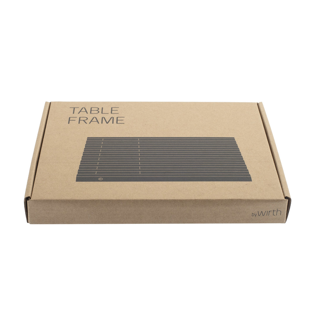 EKTA LIVING Table Frame Trivet, Black Oak