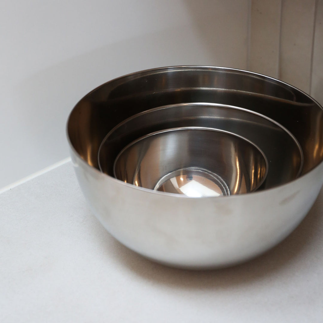 ENKEL STUDIO Stainless Steel Bowls (Set of 3)