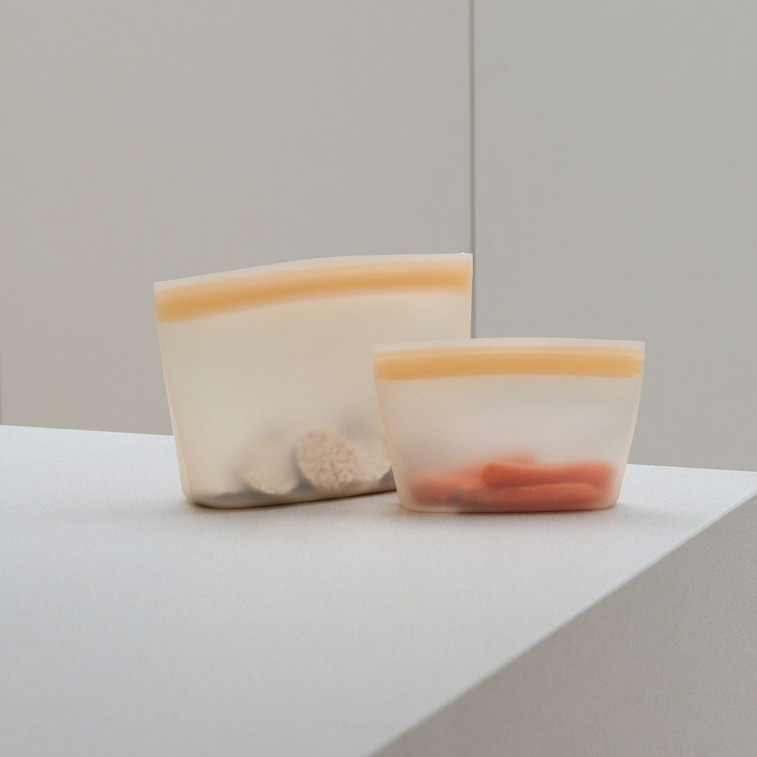 ENKEL STUDIO Keep Pouch, Silicone, Compact, Caramel