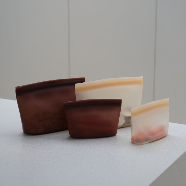 ENKEL STUDIO Keep Pouch, Silicone, Compact, Caramel