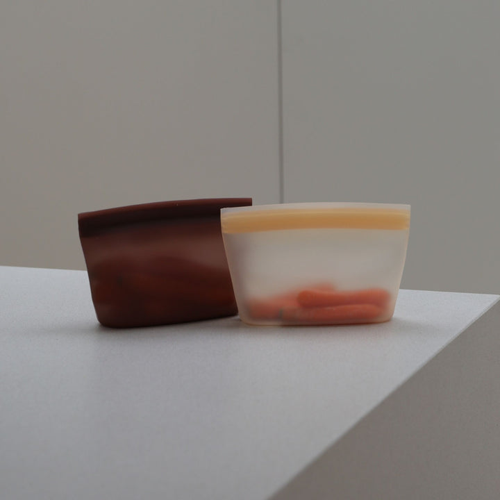 ENKEL STUDIO Keep Pouch, Silicone, Compact, Caramel