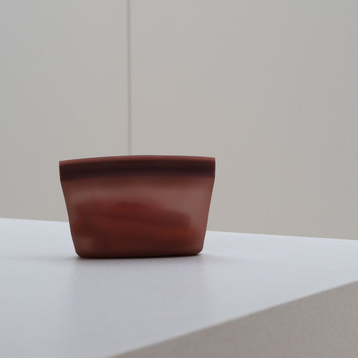 ENKEL STUDIO Keep Pouch, Silicone, Compact, Burgundy