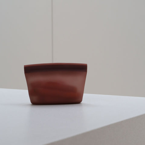 ENKEL STUDIO Keep Pouch, Silicone, Compact, Burgundy