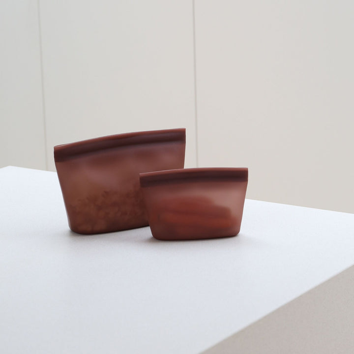 ENKEL STUDIO Keep Pouch, Silicone, Large, Burgundy