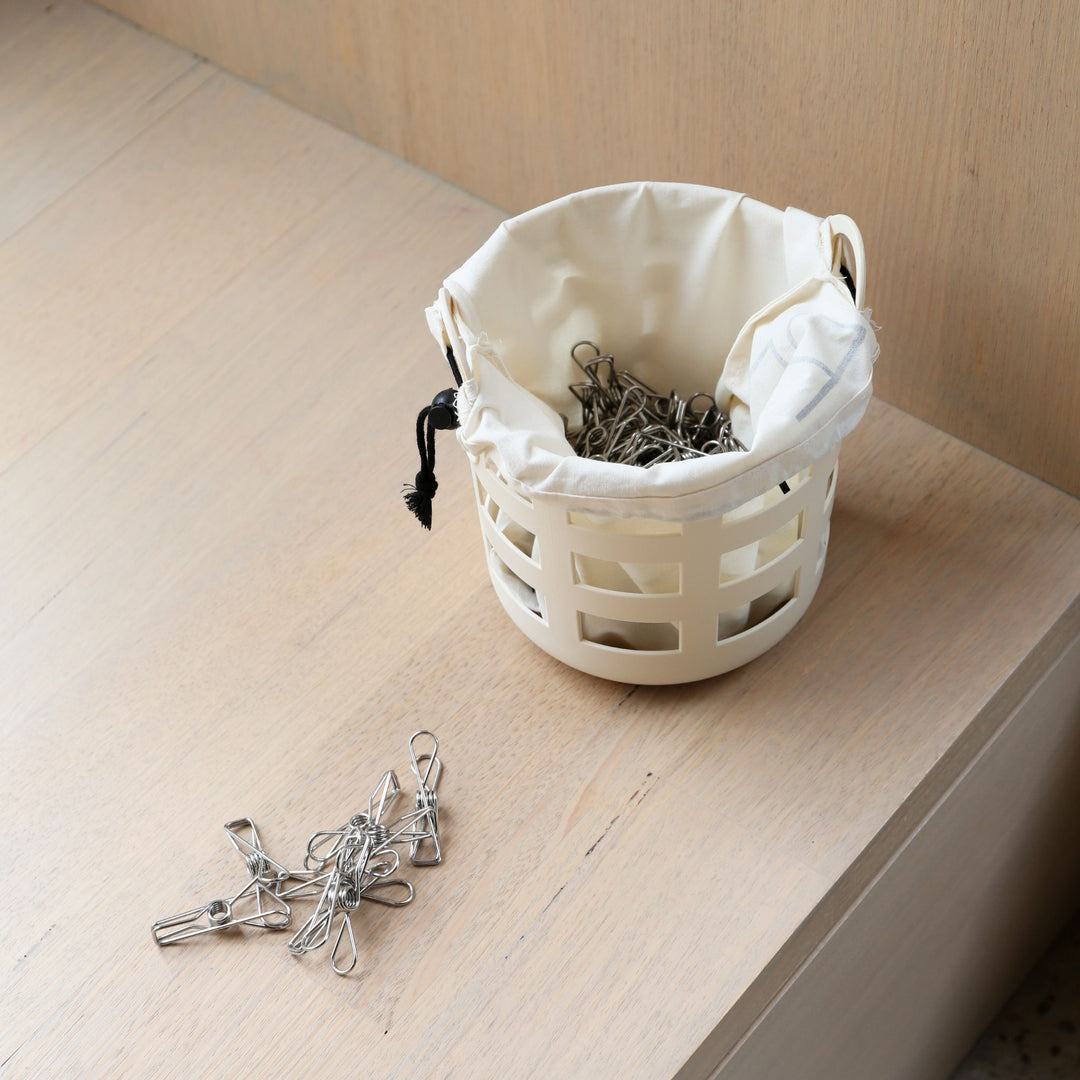 ENKEL STUDIO Small Basket & Hang Pegs Bundle