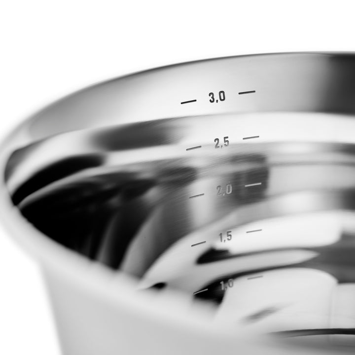 EVA SOLO Green Tools Mixing Bowls, Stainless Steel (Set of 3)