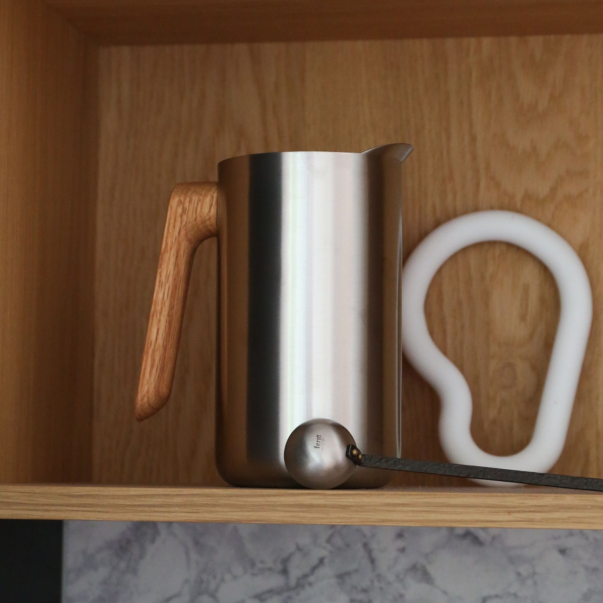 EVA SOLO Nordic Kitchen Thermo Cafetiere Vacuum Coffee Plunger, Steel