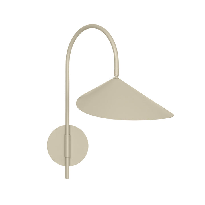 FERM LIVING Arum Swivel Wall Lamp, Hardwired, Cashmere