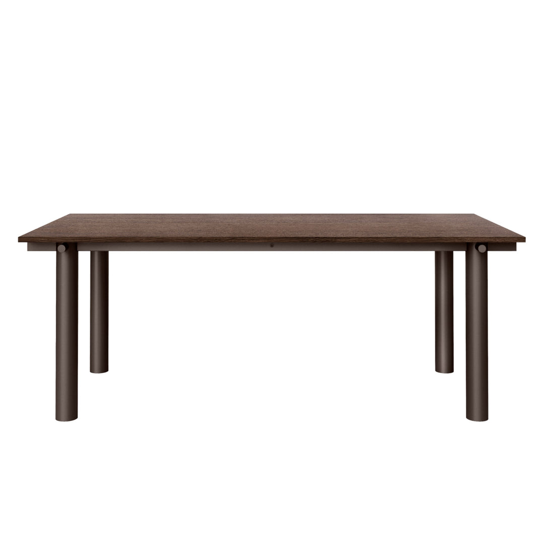 PRE-ORDER │ FERM LIVING Atura Dining Table, 200x90cm, Dark Chocolate/Dark Stained Oak