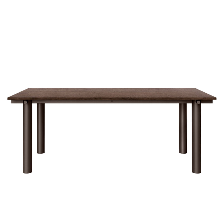 PRE-ORDER │ FERM LIVING Atura Dining Table, 200x90cm, Dark Chocolate/Dark Stained Oak
