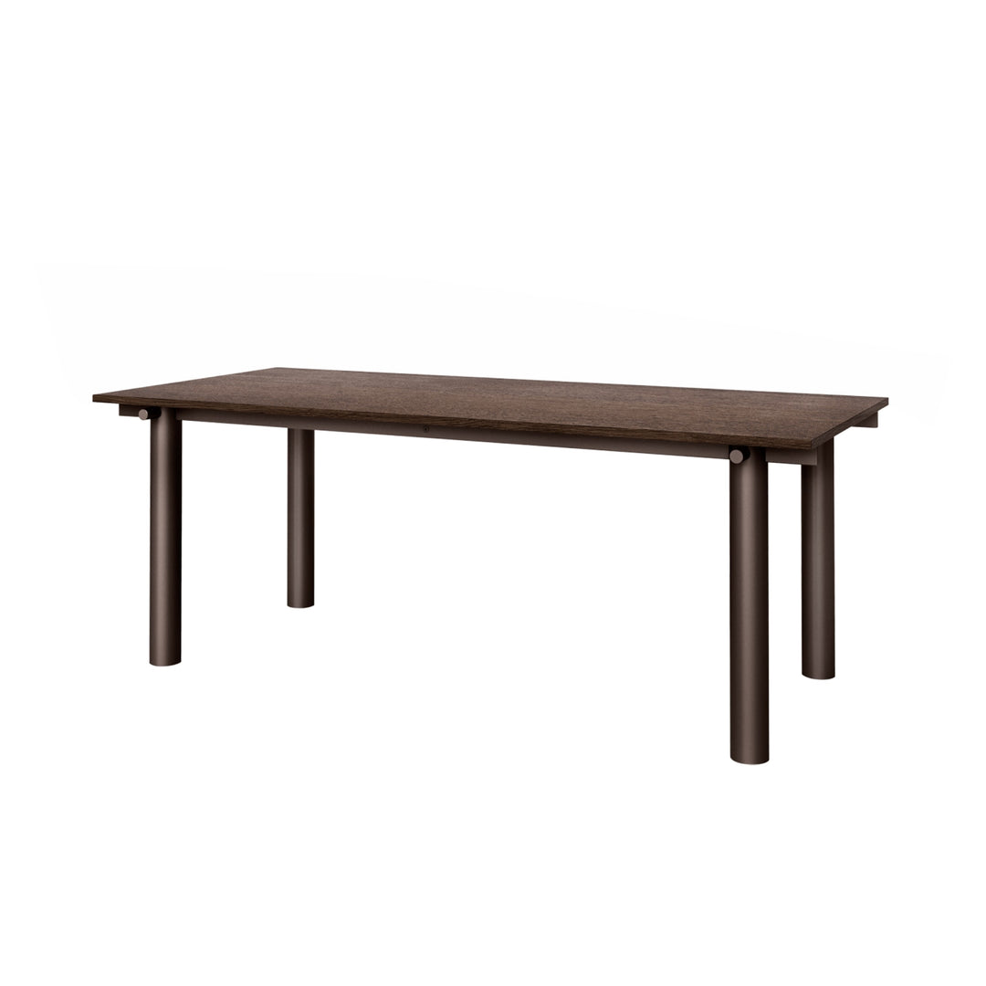PRE-ORDER │ FERM LIVING Atura Dining Table, 200x90cm, Dark Chocolate/Dark Stained Oak