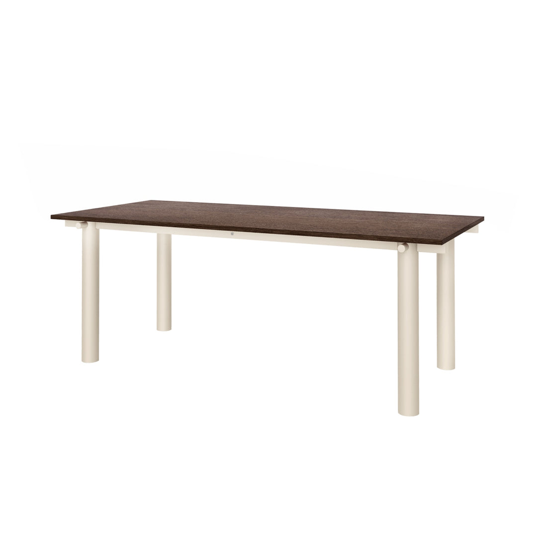 PRE-ORDER │ FERM LIVING Atura Dining Table, 200x90cm, Light Cashmere/Dark Stained Oak