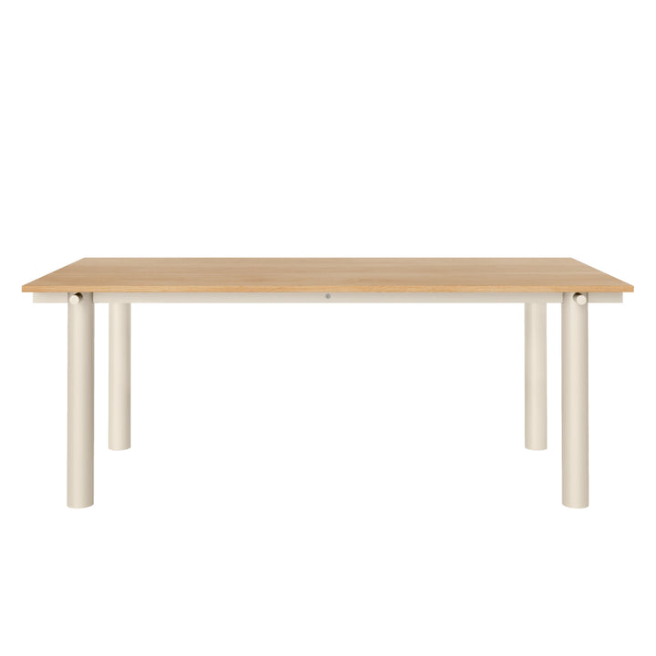 PRE-ORDER │ FERM LIVING Atura Dining Table, 200x90cm, Light Cashmere/Natural Oak Veneer