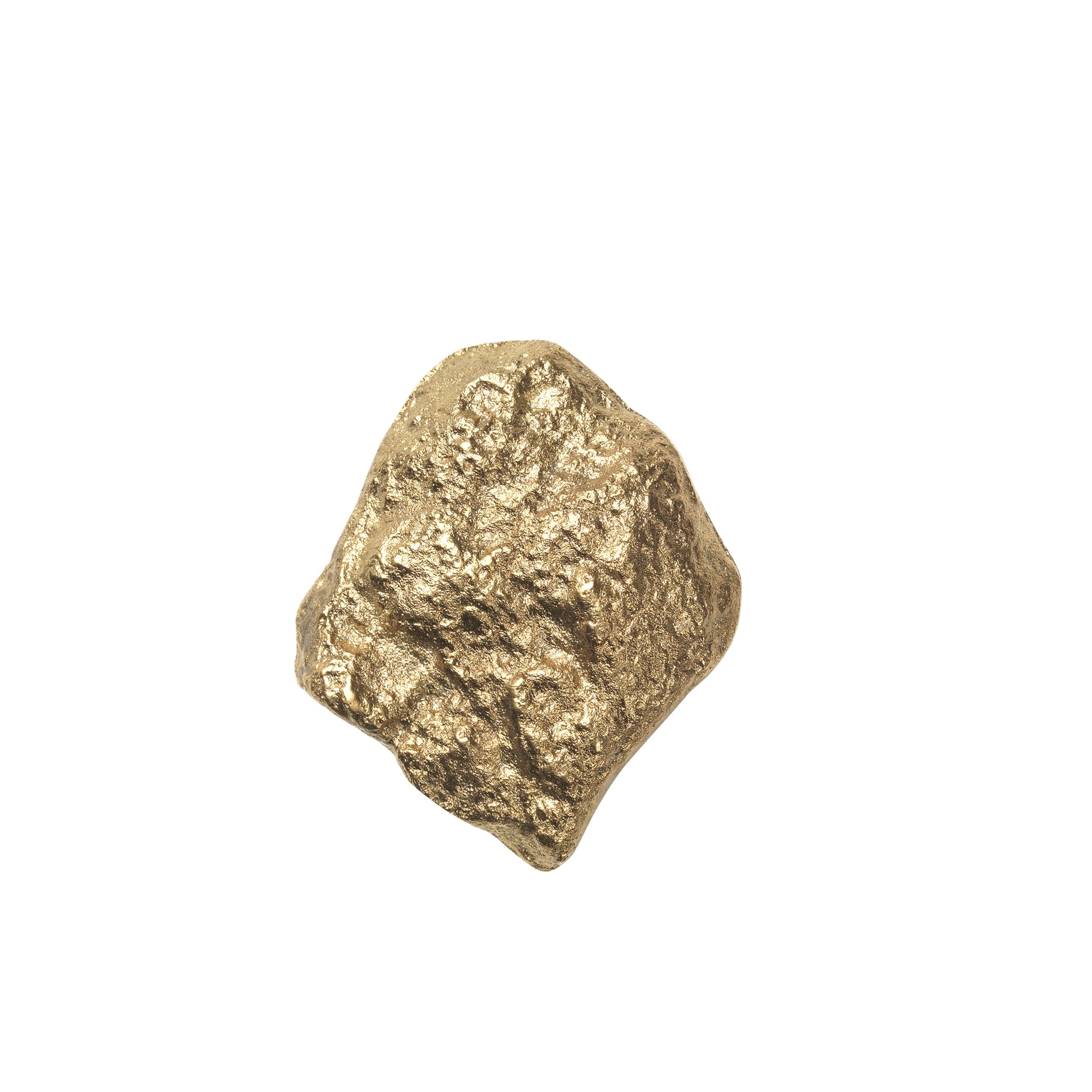 FERM LIVING Comber Rock Hook, Small, Brass