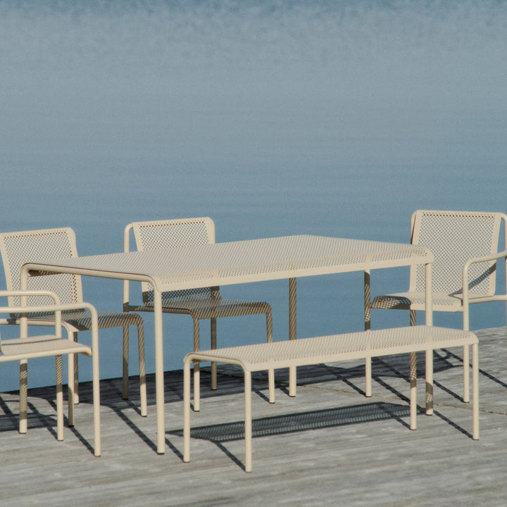 FERM LIVING Dapple Bench, Cashmere