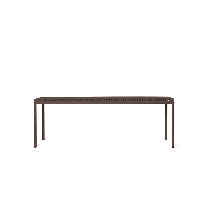 FERM LIVING Dapple Bench, Dark Chocolate