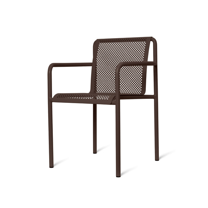 PRE-ORDER | FERM LIVING Dapple Chair w/ Arms, Dark Chocolate