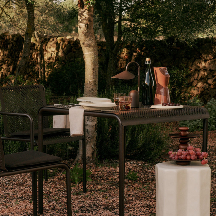 PRE-ORDER │ FERM LIVING Dapple Dining Table, 160x90cm, Dark Chocolate