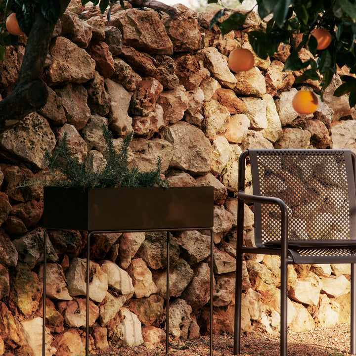 PRE-ORDER | FERM LIVING Dapple Chair w/ Arms, Dark Chocolate