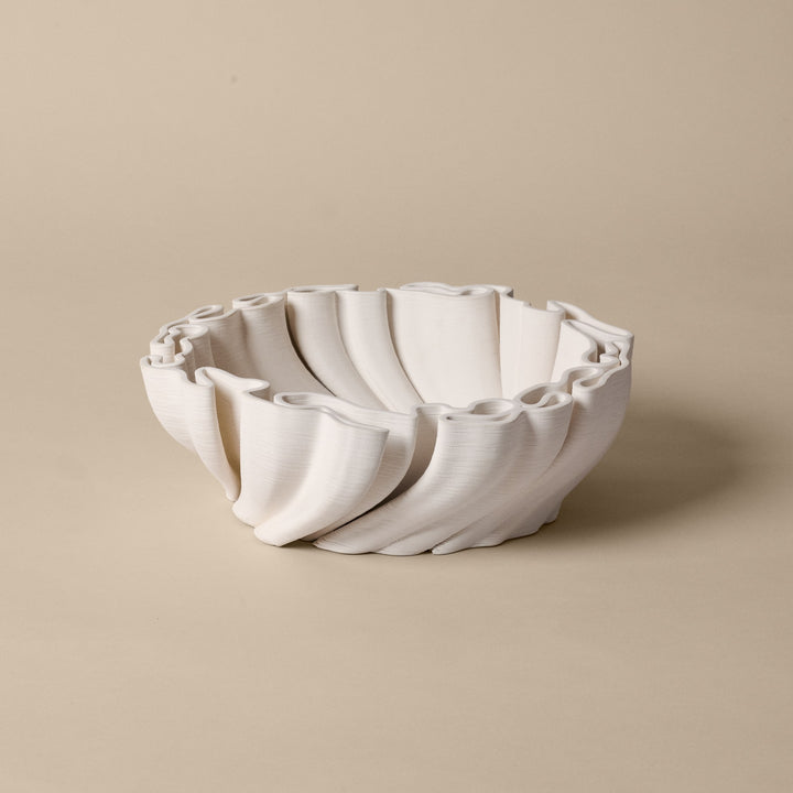 FERM LIVING Dedali Bowl, D34cm, Off-White