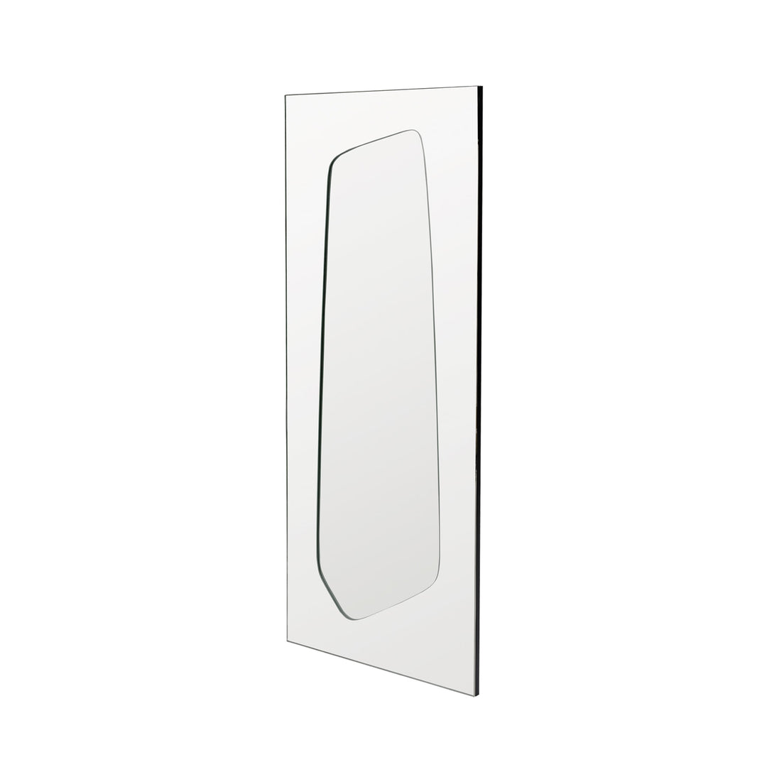 FERM LIVING Folia Mirror, H135, Silver