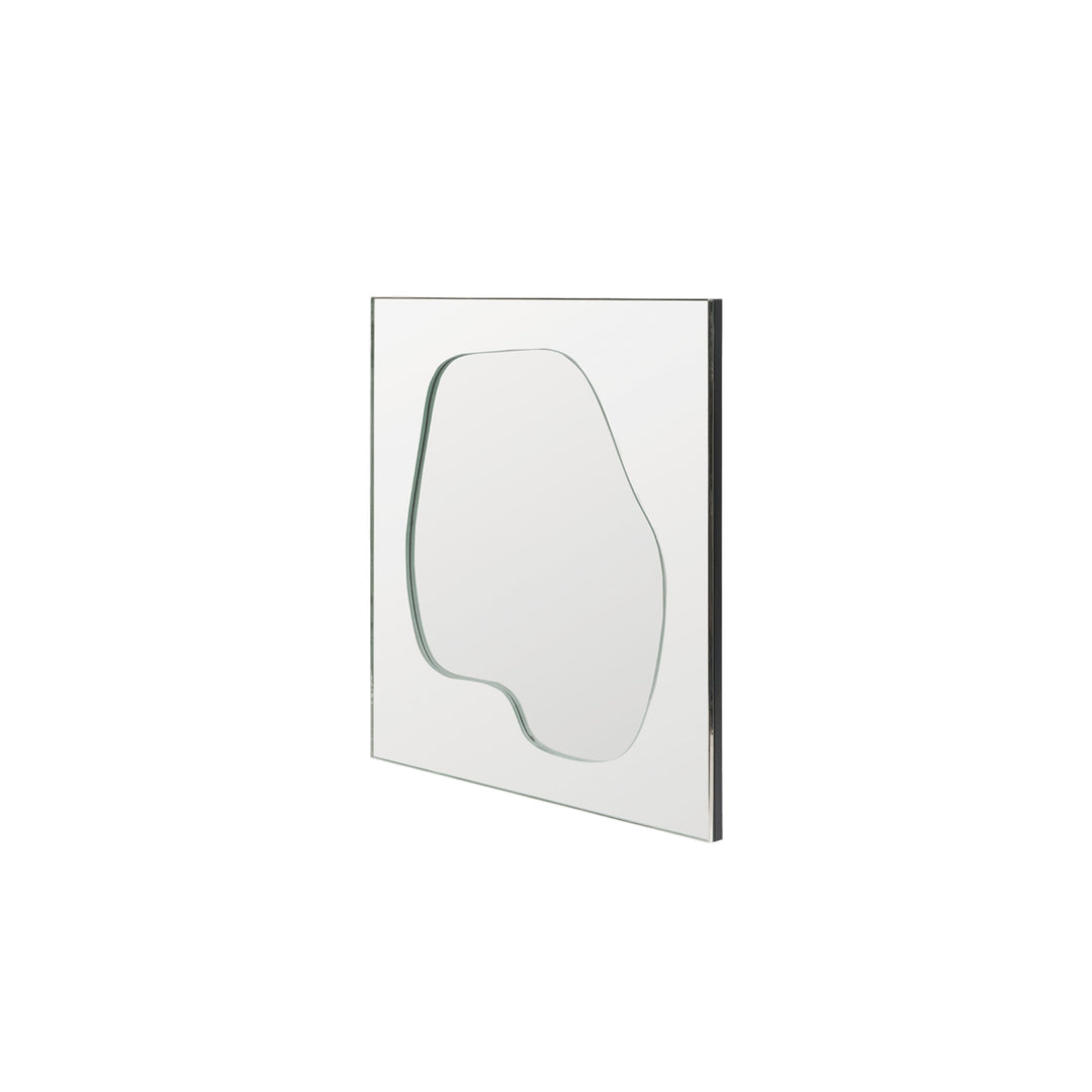 FERM LIVING Folia Mirror, H45, Silver
