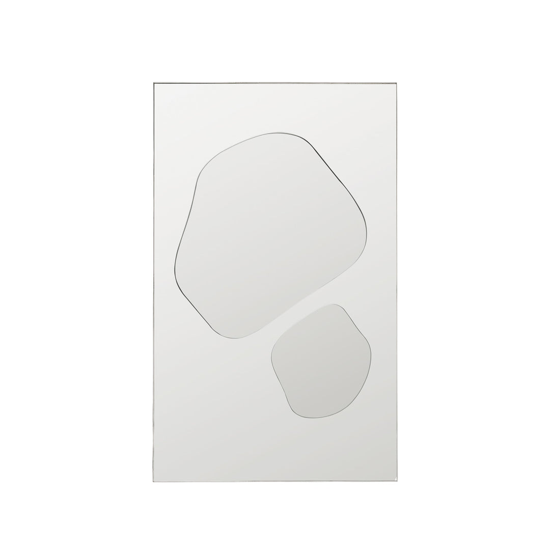 FERM LIVING Folia Mirror, H82, Silver