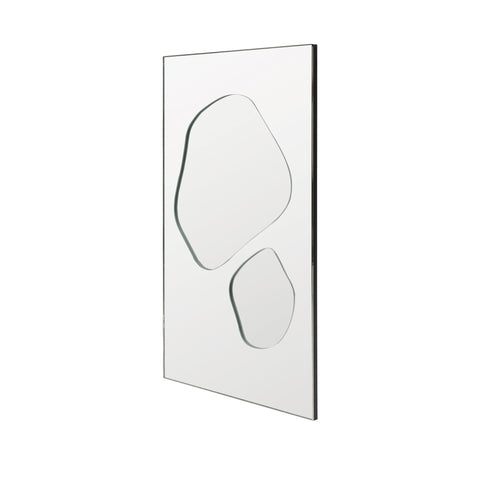 FERM LIVING Folia Mirror, H82, Silver
