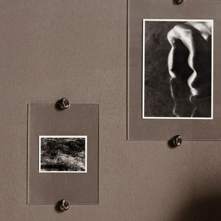 FERM LIVING Gravel Picture Frame, A4, Antique Brass