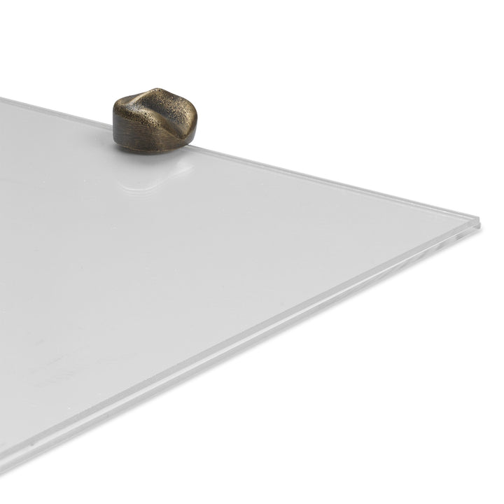 FERM LIVING Gravel Picture Frame, A4, Antique Brass