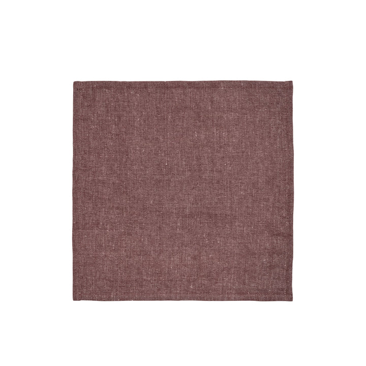 FERM LIVING Hale Napkins, Chestnut (Set of 4)