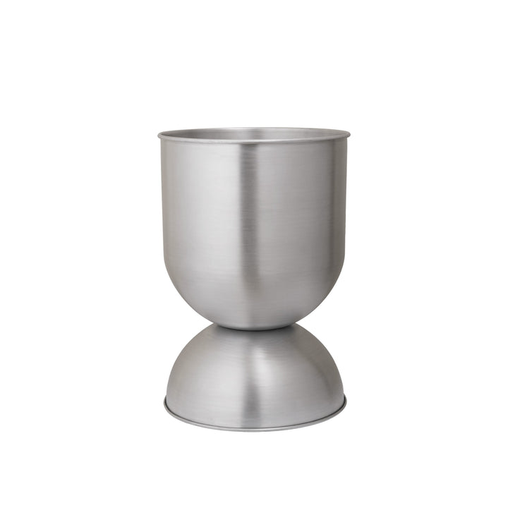 FERM LIVING Hourglass Flower Pot, H59cm Medium, Aluminium