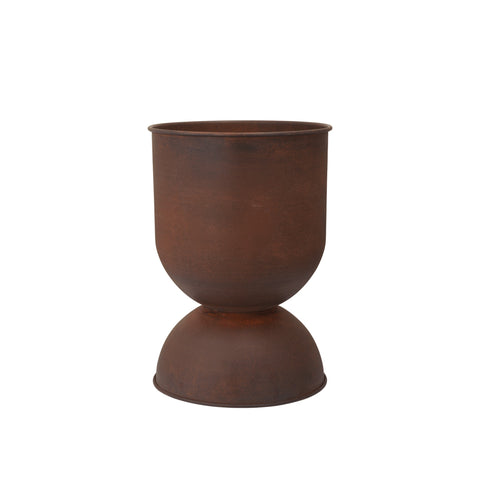 FERM LIVING Hourglass Flower Pot, H59cm Medium, Rust