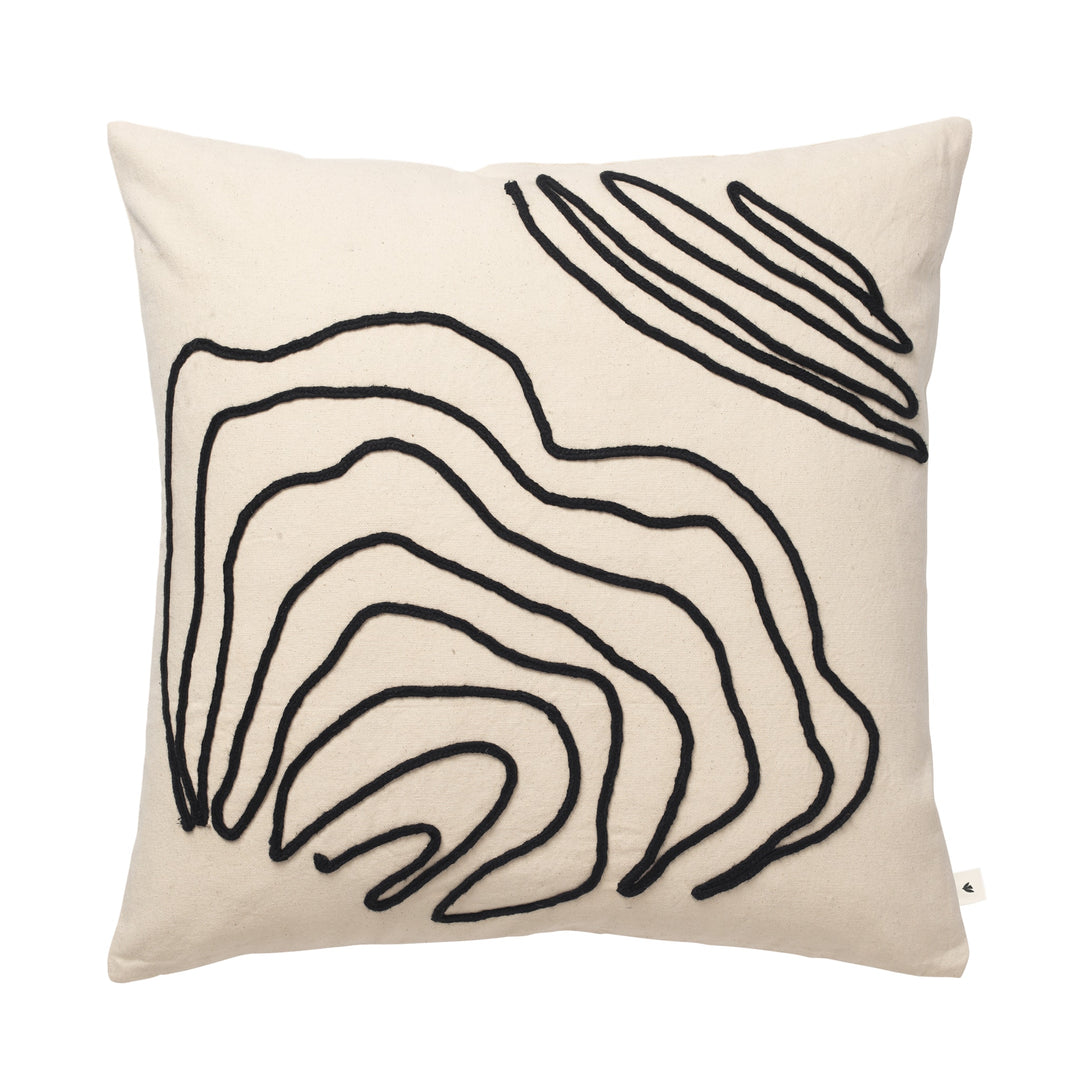 FERM LIVING Jot Cushion, Natural