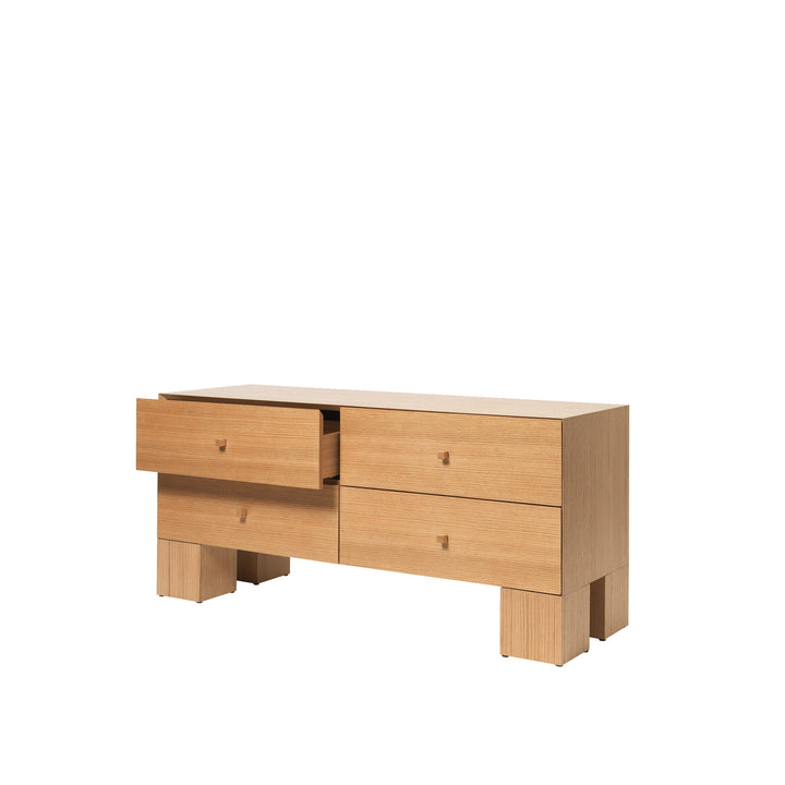PRE-ORDER │ FERM LIVING Kuben Drawers 2x2, Natural Oak Veneer