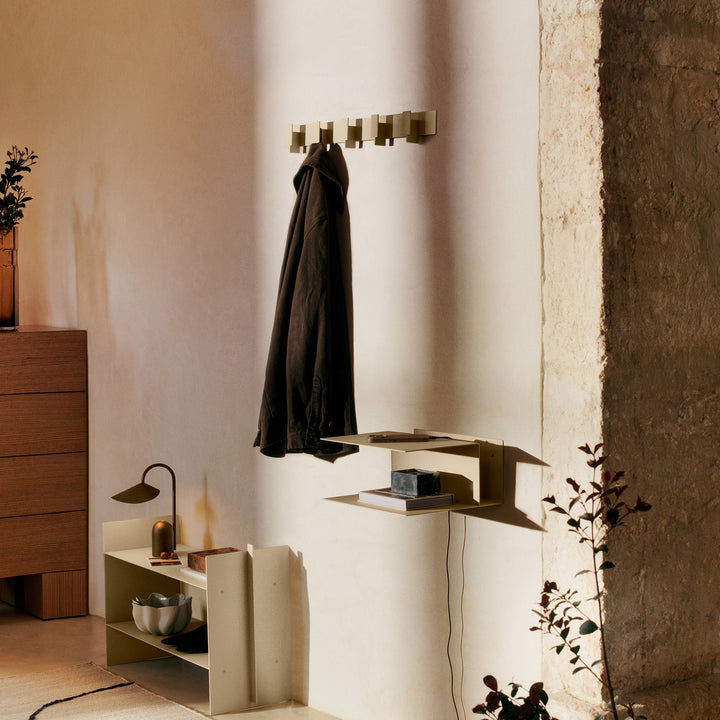 FERM LIVING Lager Coat Rack, L71cm, Cashmere