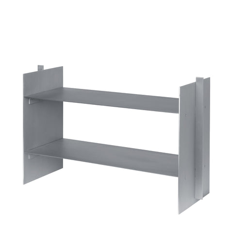 FERM LIVING Lager Low Rack, Aluminium