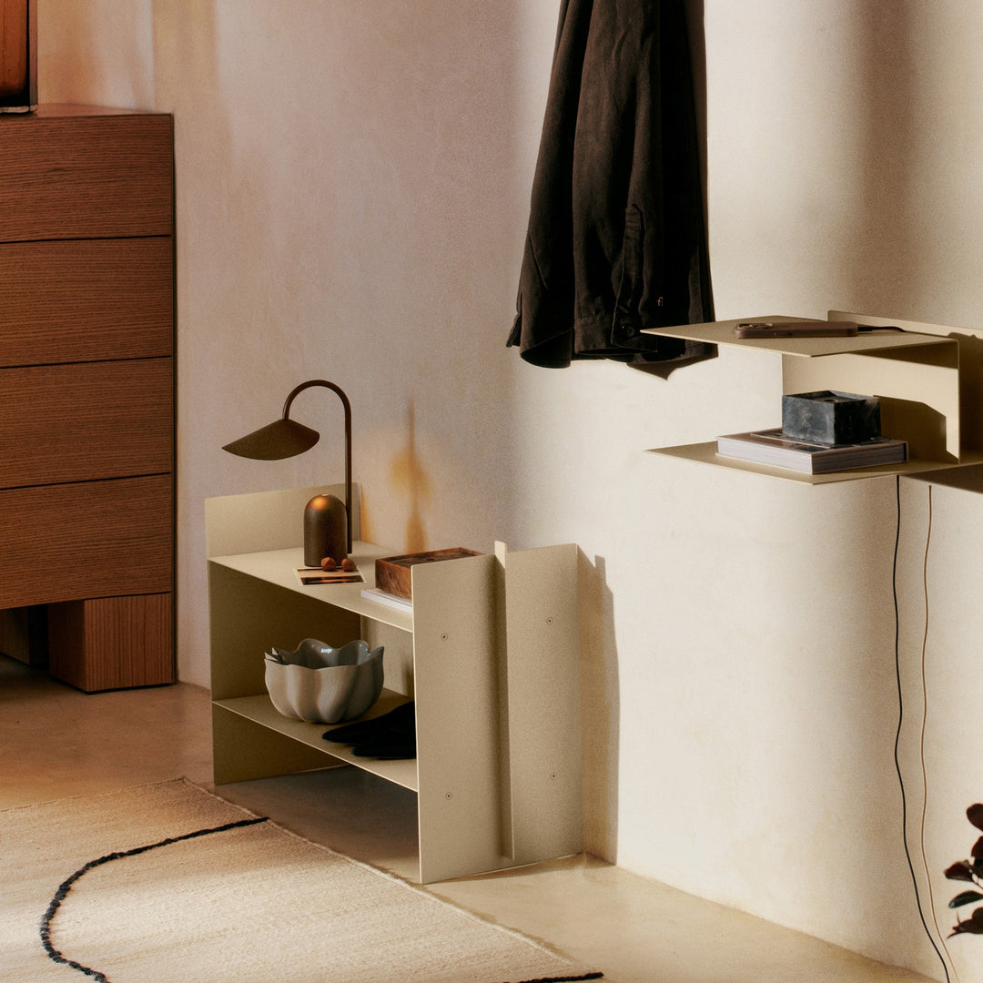 FERM LIVING Lager Low Rack, Cashmere