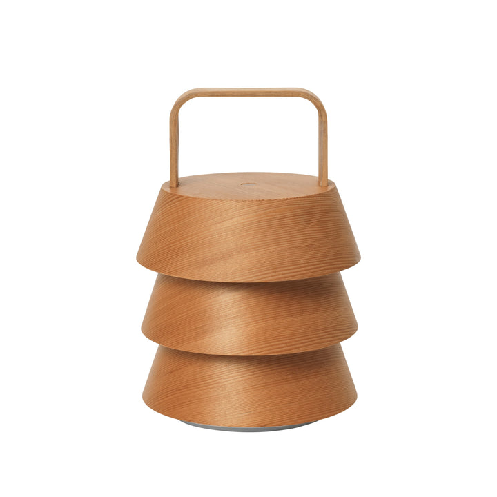 FERM LIVING Luver Portable Lamp, Natural