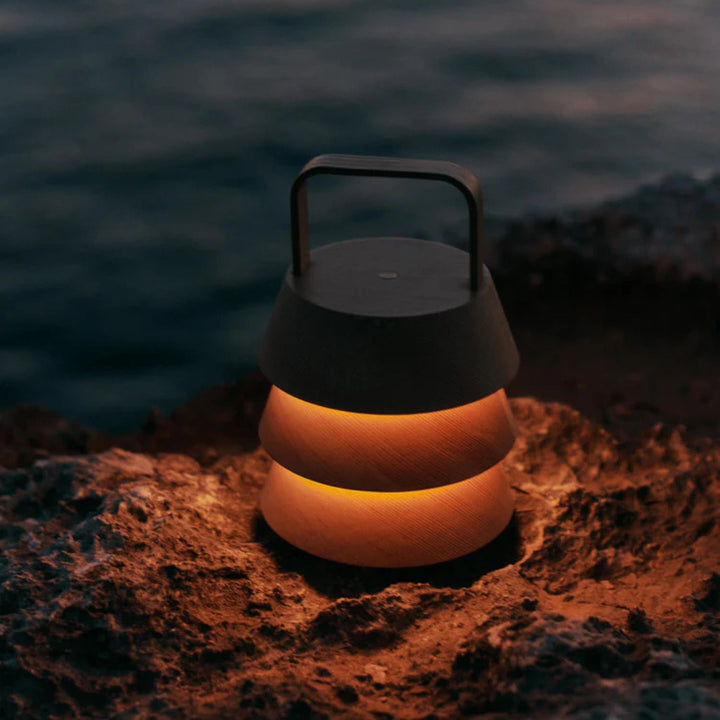 FERM LIVING Luver Portable Lamp, Natural
