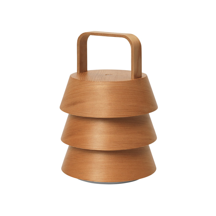 FERM LIVING Luver Portable Lamp, Natural